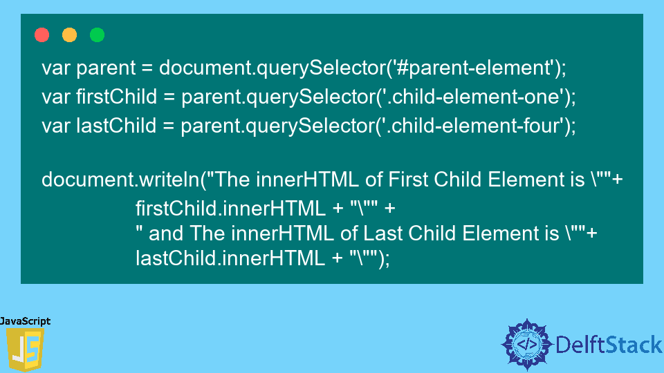 Get Child Element By Class In JavaScript Delft Stack